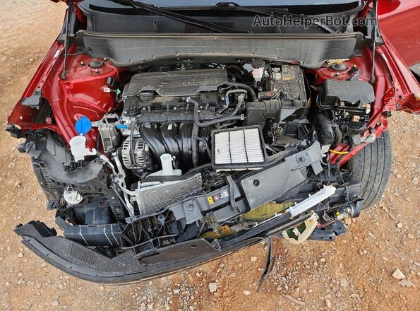 KM8HB3AB4SU235152 2025 HYUNDAI KONA Red ძრავის განყოფილების ხედი