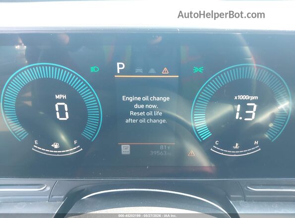 KM8HB3AB8SU225806 2025 HYUNDAI KONA Серый Вид задних сидений