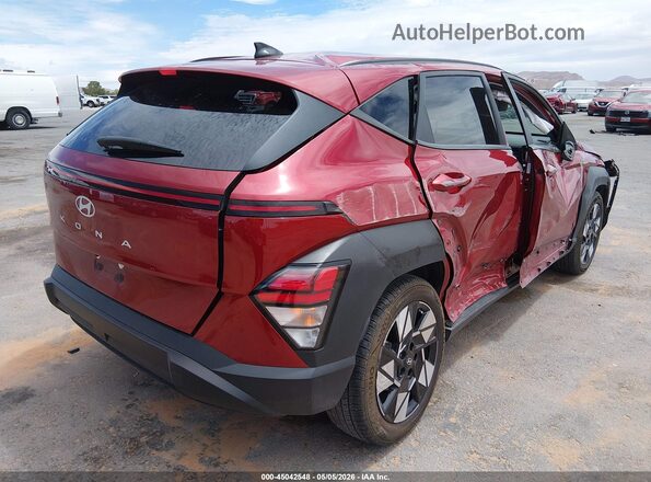 KM8HB3ABXSU221997 2025 HYUNDAI KONA Красный Задняя правая четверть