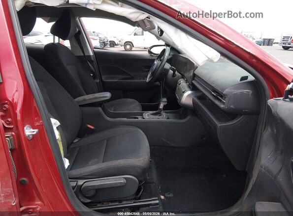 KM8HB3ABXSU221997 2025 HYUNDAI KONA Красный Вид салона спереди