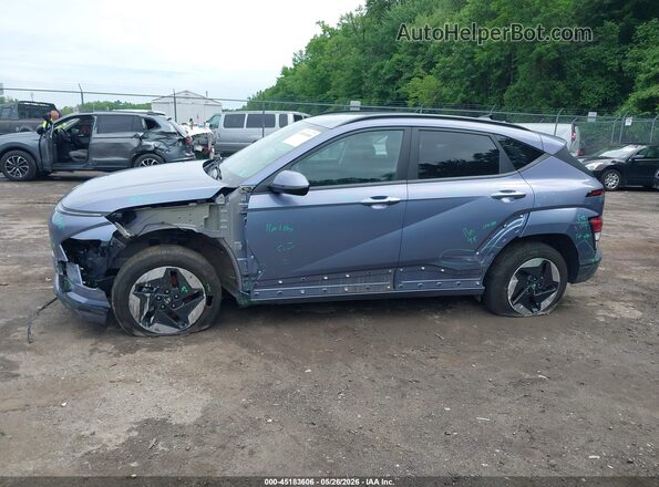 KM8HC3A60SU027754 2025 HYUNDAI KONA ELECTRIC Light Blue 360 interior view