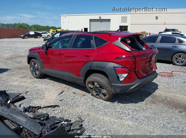 KM8HC3AB3SU204973 2025 HYUNDAI KONA Maroon უკანა მარცხენა