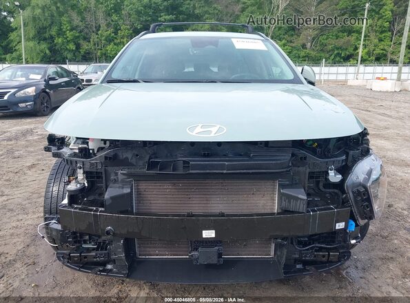 KM8HC3AB3SU288017 2025 HYUNDAI KONA Light Blue უკანა სალონის ხედი