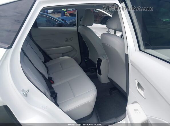 KM8HC3AB5SU312558 2025 HYUNDAI KONA White VIN sticker view