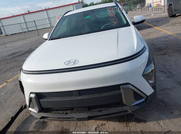 KM8HC3AB7SU202305 2025 HYUNDAI KONA White Սարքավորումների վահանակի տեսք