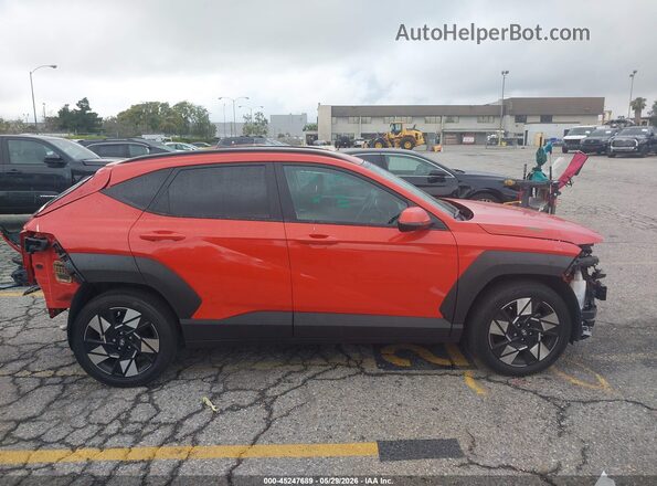 KM8HC3AB9RU069220 2024 HYUNDAI KONA Orange Vista interior de 360 grados