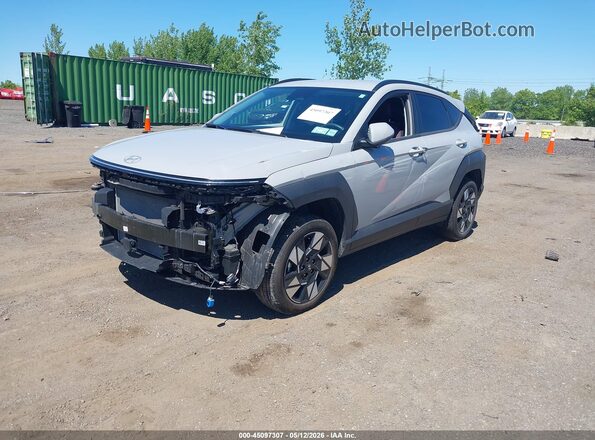 KM8HCCAB2RU119696 2024 HYUNDAI KONA Серый Передняя левая четверть