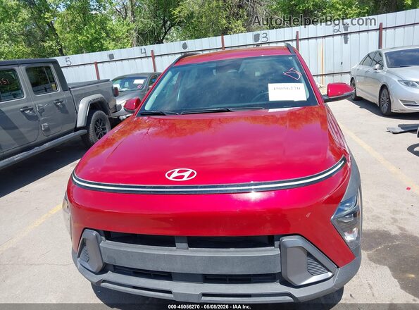 KM8HCCAB7RU062587 2024 HYUNDAI KONA Red ხელსაწყოთა პანელის ხედი