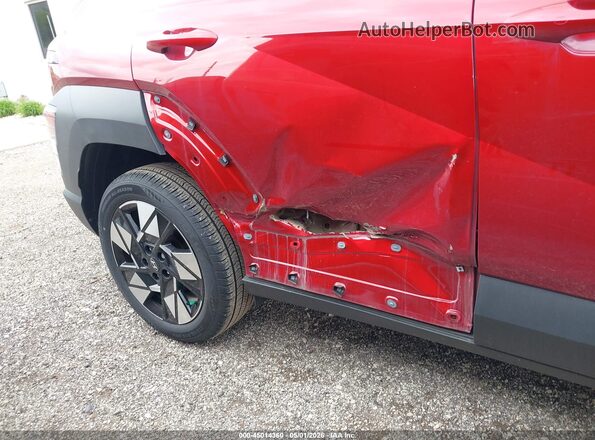 KM8HCCAB9RU124524 2024 HYUNDAI KONA Red Widok z przodu