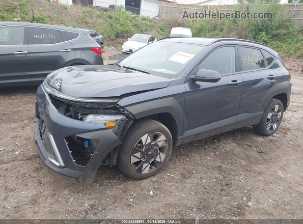 KM8HCCABXRU094045 2024 HYUNDAI KONA Blue Front left