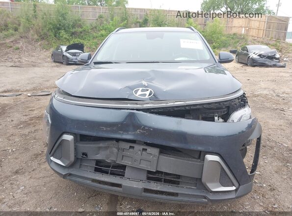 KM8HCCABXRU094045 2024 HYUNDAI KONA Blue Instrument cluster view
