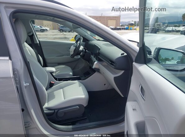 KM8HECA39RU024166 2024 HYUNDAI KONA Gray Вид салону спереду