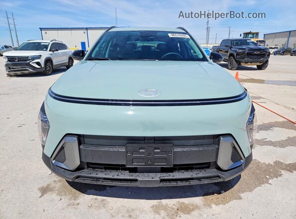 KM8HF3AB3TU386327 2026 HYUNDAI KONA Бирюзовый Вид спереди