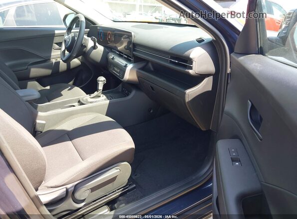 KM8HF3AB3TU402963 2026 HYUNDAI KONA Dark Blue წინა სალონის ხედი