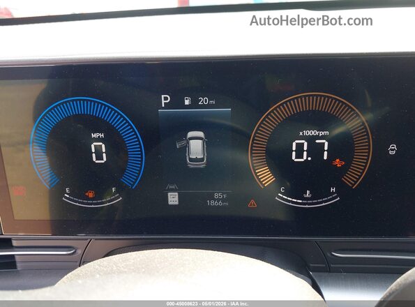 KM8HF3AB3TU402963 2026 HYUNDAI KONA Dark Blue უკანა სავარძლების ხედი