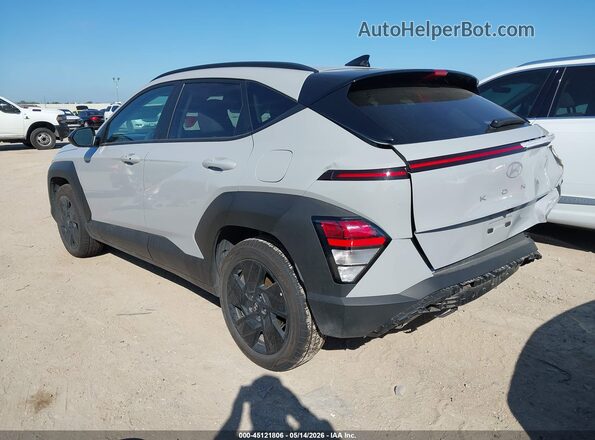 KM8HF3AB3TU403241 2026 HYUNDAI KONA White Задня ліва чверть