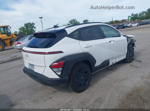 KM8HF3AB3TU419875 2026 HYUNDAI KONA White Rear right