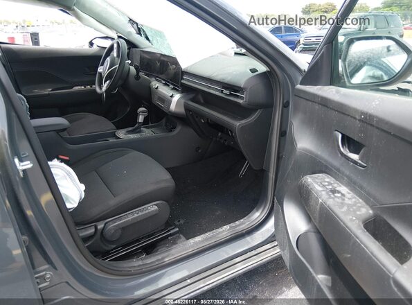 KM8HF3ABXTU424264 2026 HYUNDAI KONA Gray Front interior view