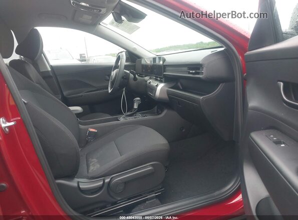 KM8HFCAB0TU365886 2026 HYUNDAI KONA Red წინა სალონის ხედი