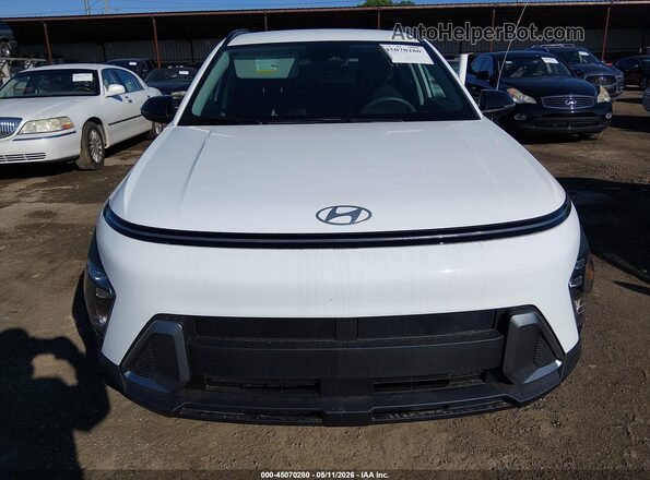 KM8HFCAB2TU353951 2026 HYUNDAI KONA White Widok zestawu wskaźników