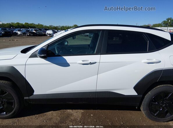 KM8HFCAB2TU353951 2026 HYUNDAI KONA White Widok wnętrza 360 stopni