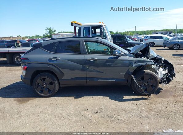 KM8HFCAB4TU344538 2026 HYUNDAI KONA Gray Rear interior view