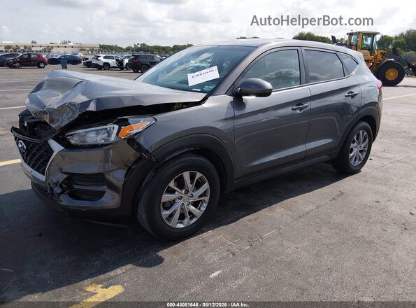 KM8J23A40LU129446 2020 HYUNDAI TUCSON Gray Front left