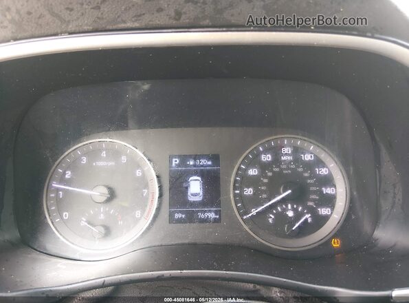 KM8J23A40LU129446 2020 HYUNDAI TUCSON Gray Rear seats view
