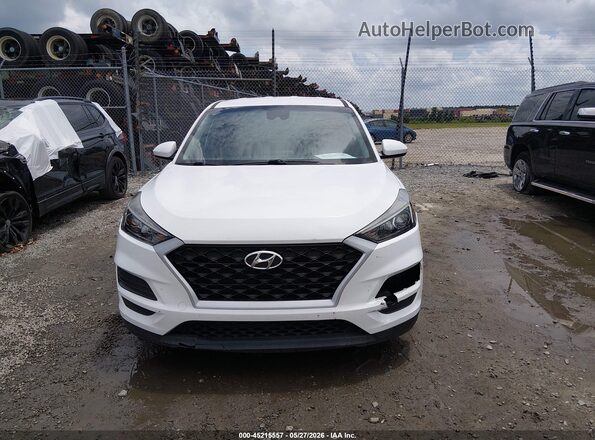 KM8J23A40MU339014 2021 HYUNDAI TUCSON Белый Вид щитка приборов