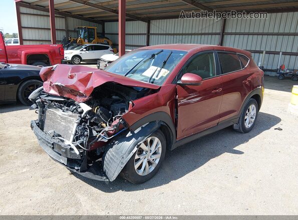 KM8J23A41KU939358 2019 HYUNDAI TUCSON Red Vista tres cuartos delantera izquierda