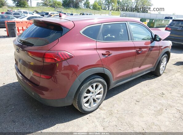 KM8J23A41KU939358 2019 HYUNDAI TUCSON Red Trasero derecho