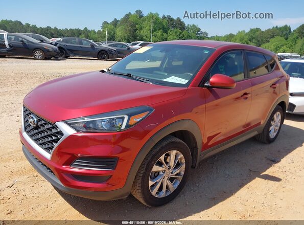 KM8J23A4XMU326125 2021 HYUNDAI TUCSON Red Передня ліва чверть