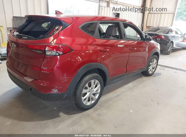 KM8J23A4XMU403835 2021 HYUNDAI TUCSON Burgundy Trasero derecho