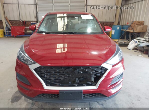 KM8J23A4XMU403835 2021 HYUNDAI TUCSON Burgundy Vista del salpicadero