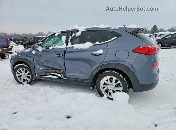 KM8J2CA42MU365985 2021 HYUNDAI TUCSON Gray Trasero izquierdo