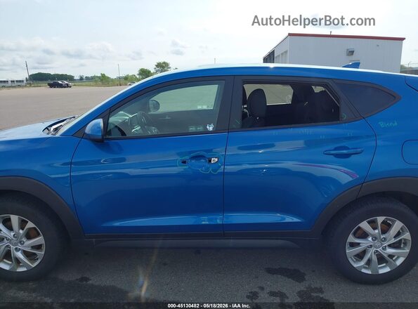 KM8J2CA43MU288186 2021 HYUNDAI TUCSON Blue Widok z przodu