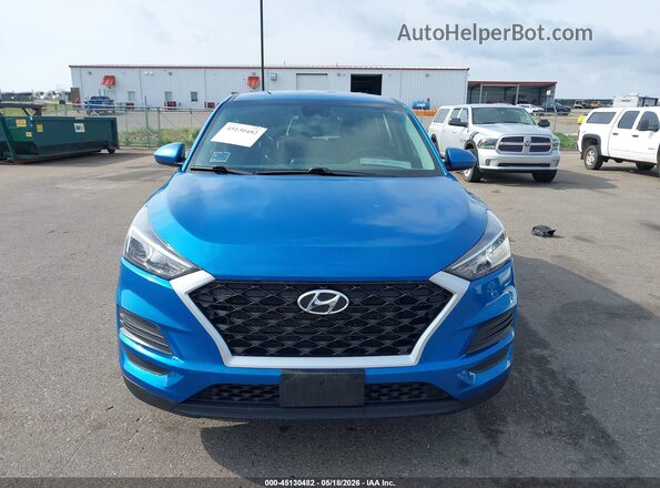 KM8J2CA43MU288186 2021 HYUNDAI TUCSON Blue Widok wnętrza z tyłu