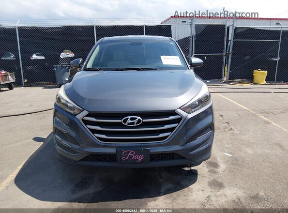 KM8J2CA44JU700899 2018 HYUNDAI TUCSON Blue Vista del cuadro de instrumentos