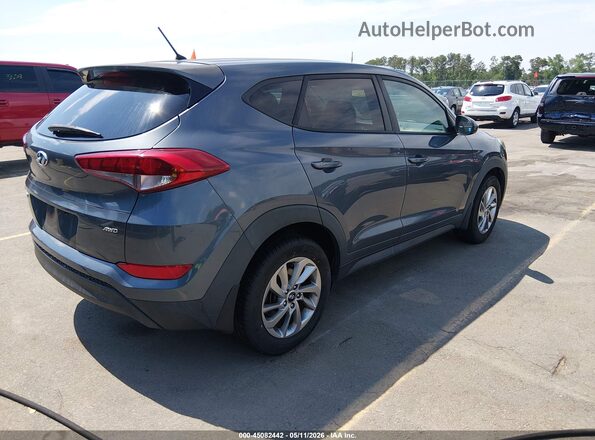 KM8J2CA44JU700899 2018 HYUNDAI TUCSON Blue Trasero derecho