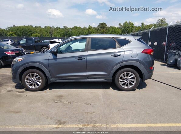KM8J2CA44JU700899 2018 HYUNDAI TUCSON Blue Vista interior de 360 grados