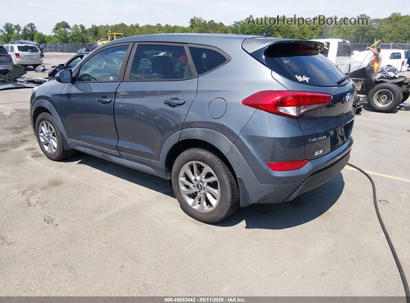KM8J2CA44JU700899 2018 HYUNDAI TUCSON Blue Trasero izquierdo