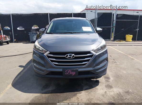 KM8J2CA44JU700899 2018 HYUNDAI TUCSON Blue Vista frontal