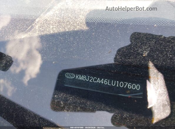 KM8J2CA46LU107600 2020 HYUNDAI TUCSON Black 