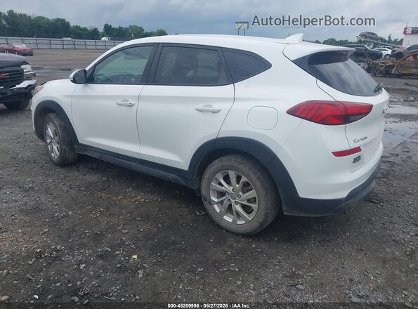 KM8J2CA49KU889454 2019 HYUNDAI TUCSON Белый Задняя левая четверть