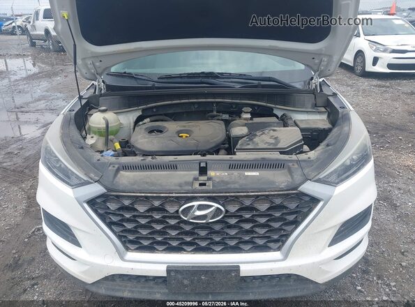 KM8J2CA49KU889454 2019 HYUNDAI TUCSON Белый Вид сзади