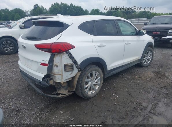 KM8J2CA49KU889454 2019 HYUNDAI TUCSON Белый Задняя правая четверть