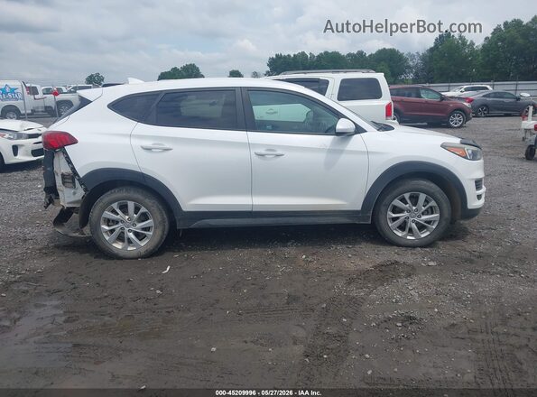 KM8J2CA49KU889454 2019 HYUNDAI TUCSON Белый Вид задней части салона