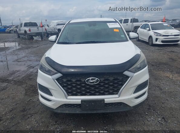 KM8J2CA49KU889454 2019 HYUNDAI TUCSON Белый Вид щитка приборов