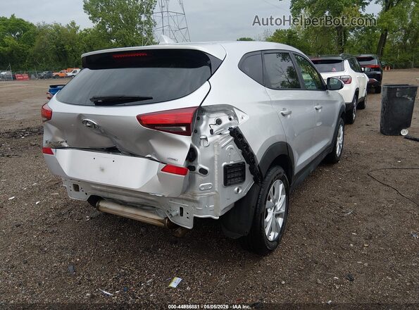 KM8J2CA4XKU871934 2019 HYUNDAI TUCSON Серебряный Задняя правая четверть