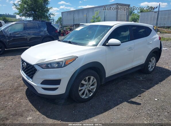 KM8J2CA4XKU963545 2019 HYUNDAI TUCSON White Front left
